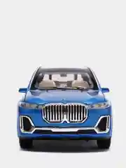 Синий металлическая машинка Che Zhi 1:24 BMW X7 CZ115