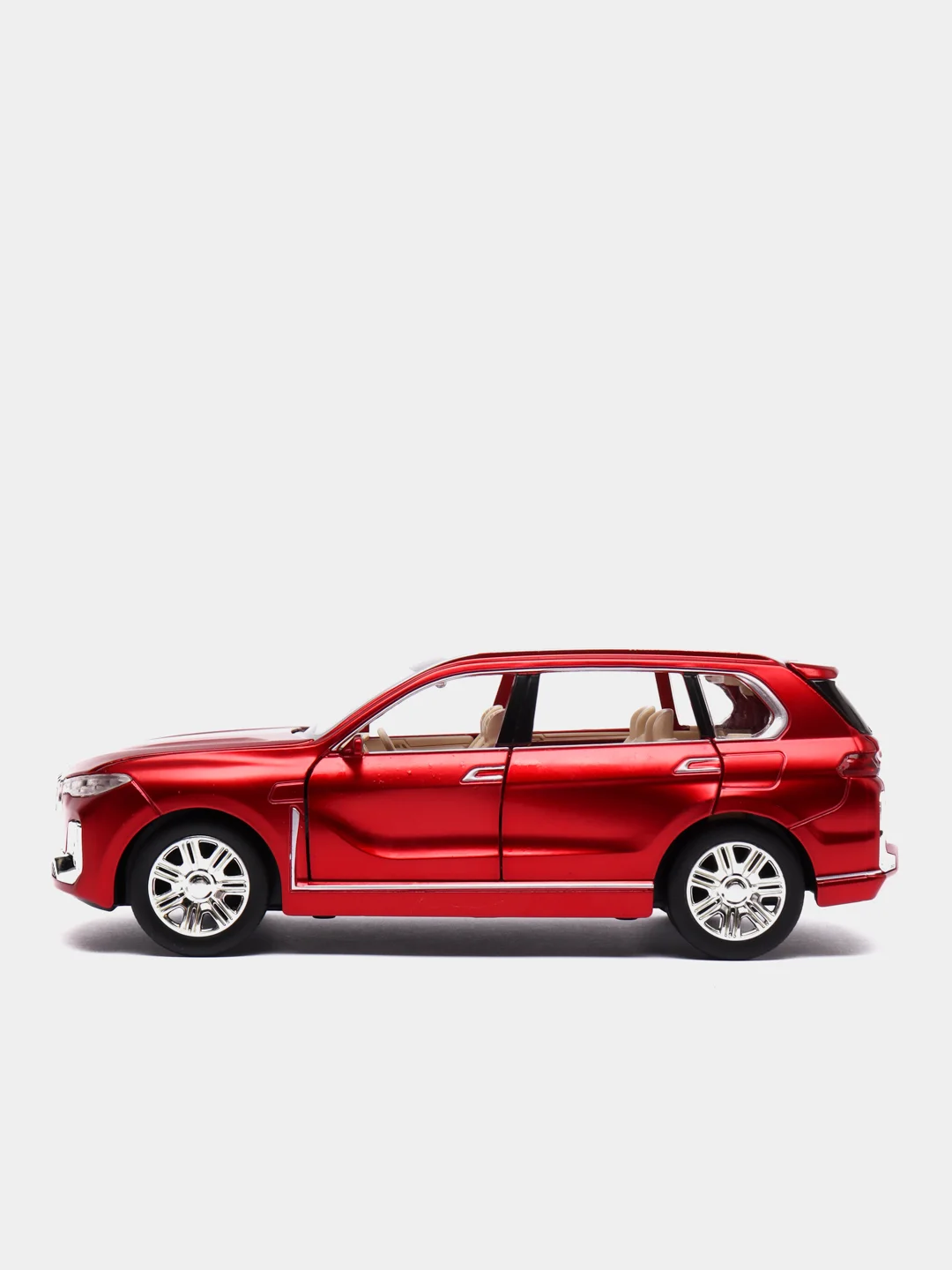 Красный металлическая машинка Che Zhi 1:24 BMW X7 CZ115