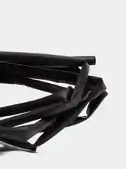 Термоусадка, черная, 2,5 / 1,25 мм, 1 метр