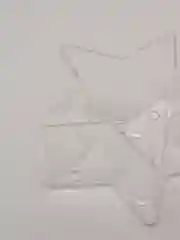 Золотой прозрачные пластиковые чаши для заливки чайных свечей, 2 шт