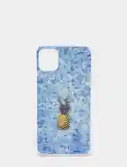 Карамельный чехол для iPhone 11, принт "Ананасы"