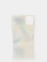 Багровый чехол для iPhone 11, принт "Ананасы"