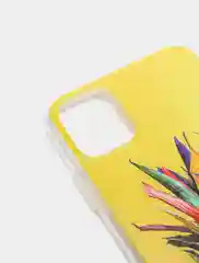 Аметистовый чехол для iPhone 11, принт "Ананасы"