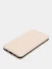 Золотой чехол-книжка Samsung Galaxy A10 (Самсунг Галакси А10)