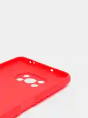 Красный чехол Xiaomi Poco X3 NFC / Poco X3 Pro, силиконовый