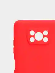 Красный чехол Xiaomi Poco X3 NFC / Poco X3 Pro, силиконовый