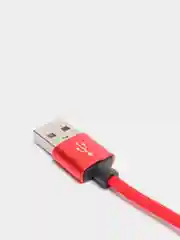 Голубой кабель Type-C в нейлоновой оплетке 2А, быстрая зарядка, 4 размера