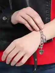Серебряный браслет женский крупная цепь