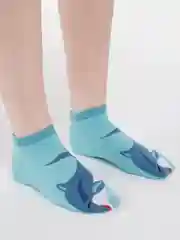 Голубой женские носки