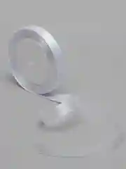 Белый лента атласная, 1,2 см, 25 ярд