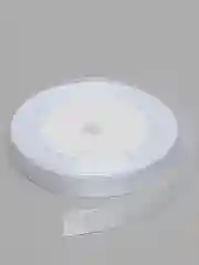 Белый лента атласная, 1,2 см, 25 ярд