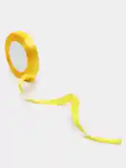 Желтый лента атласная, 1,2 см, 25 ярд