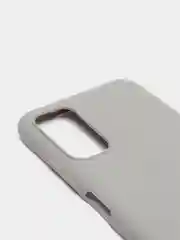Серый чехол Xiaomi Redmi Note 10 5G, Сяоми Редми Нот 10 5G силиконовый цветной матовый