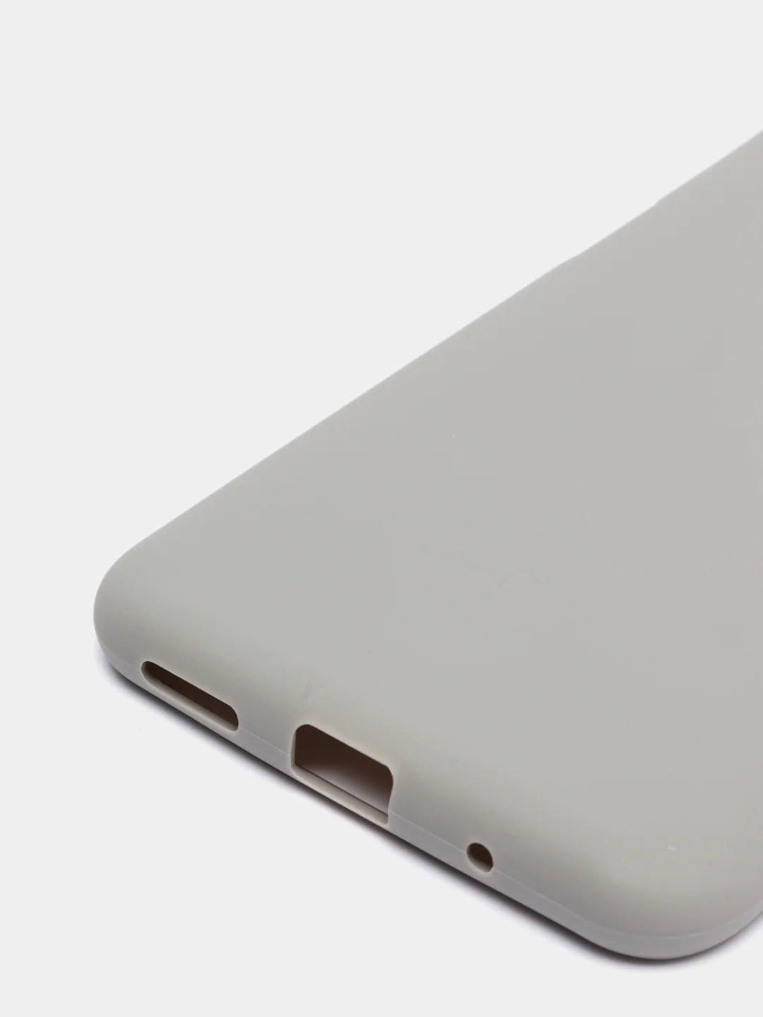 Серый чехол Xiaomi Redmi Note 10 5G, Сяоми Редми Нот 10 5G силиконовый цветной матовый