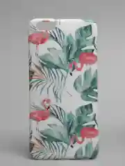 Тёмно-бирюзовый чехол "Растения" для iPhone 6  / 7 / 8 / 6 Plus / 7 Plus / 8 Plus