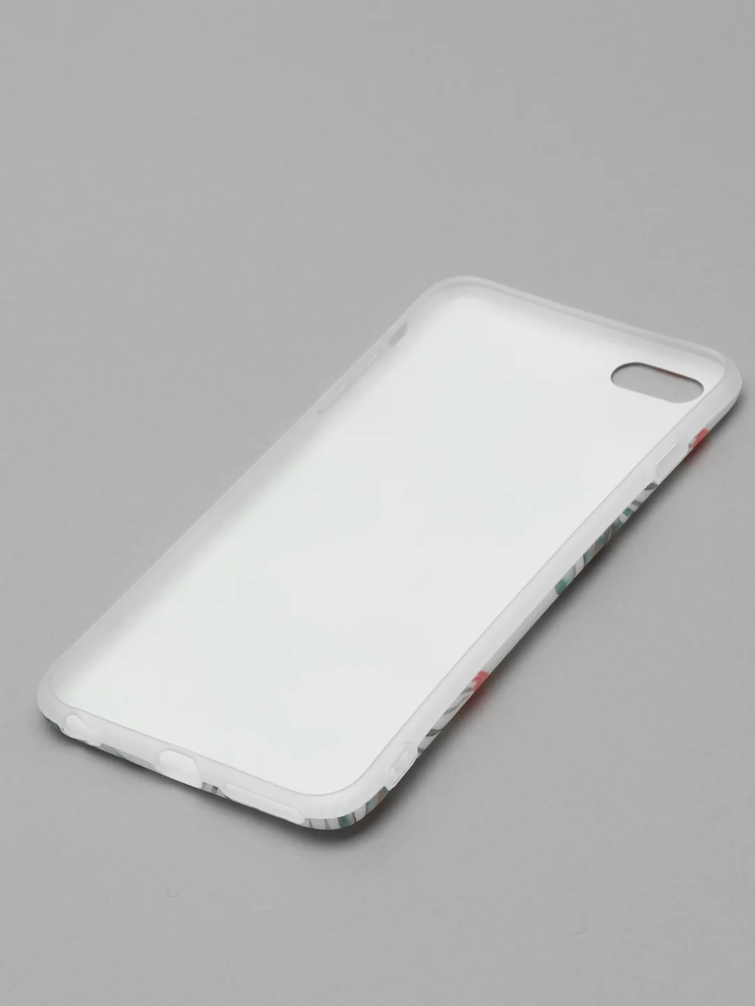 Тёмно-бирюзовый чехол "Растения" для iPhone 6 / 7 / 8 / 6 Plus / 7 Plus / 8 Plus