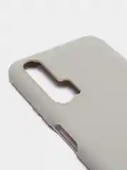Серый чехол Huawei Honor 20 Pro (Хуавей Хонор 20 Про) силиконовый цветной