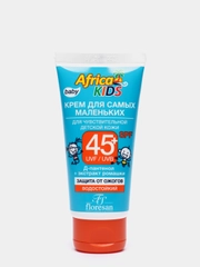 Детский солнцезащитный крем Africa Kids baby для самых маленьких, SPF 45+, UVF/UVB, 50 мл