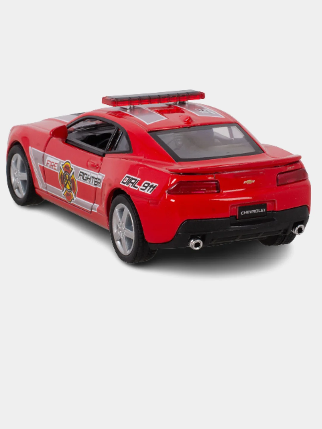 Машинка металлическая инерционная/2014 Chevrolet Camaro (Police) KT5383DPR 1:38 /Kinsmart/