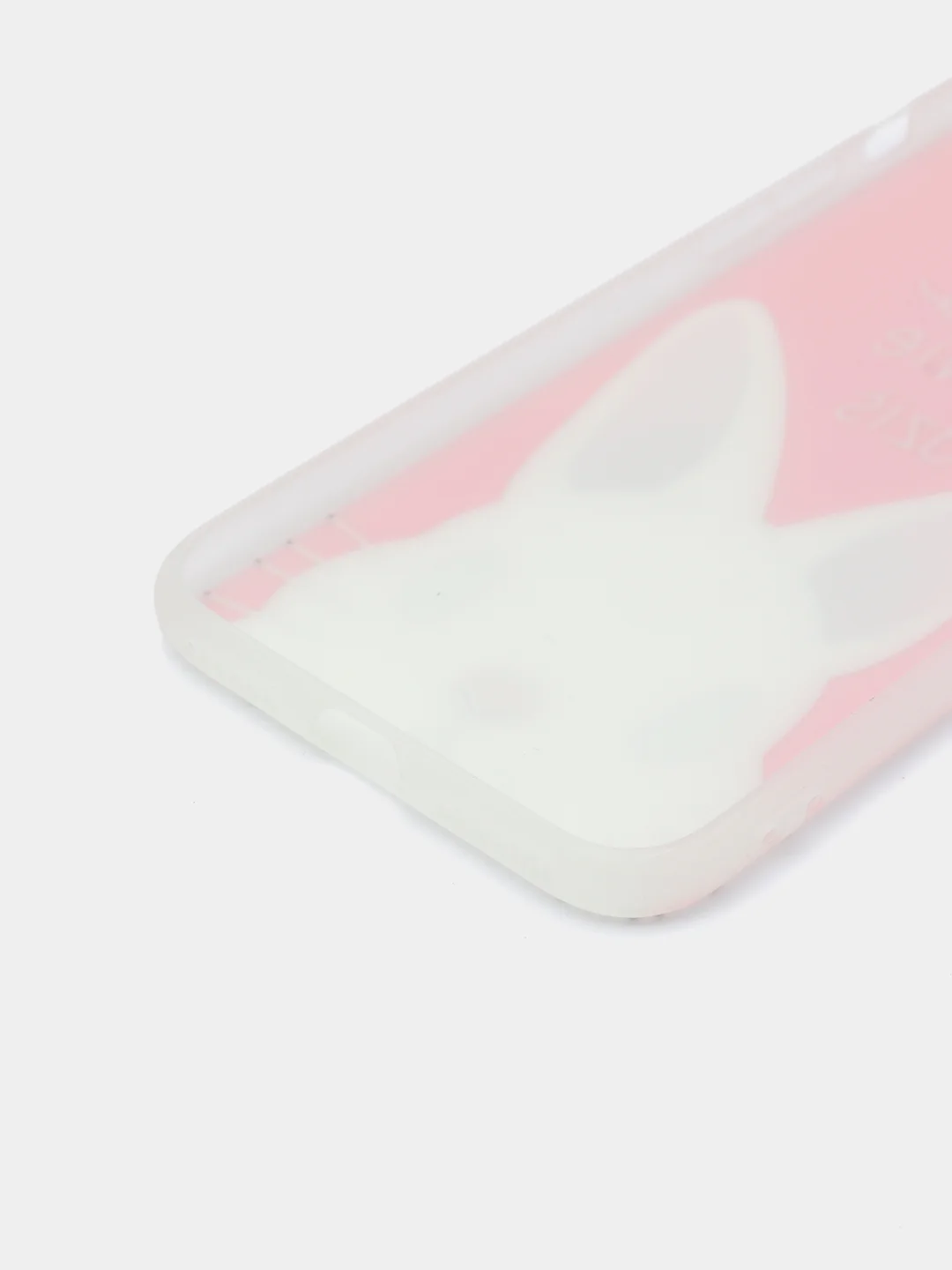 Кораллово-розовый чехол для iPhone 6/6plus, 7-8 / 7-8plus "Животные"