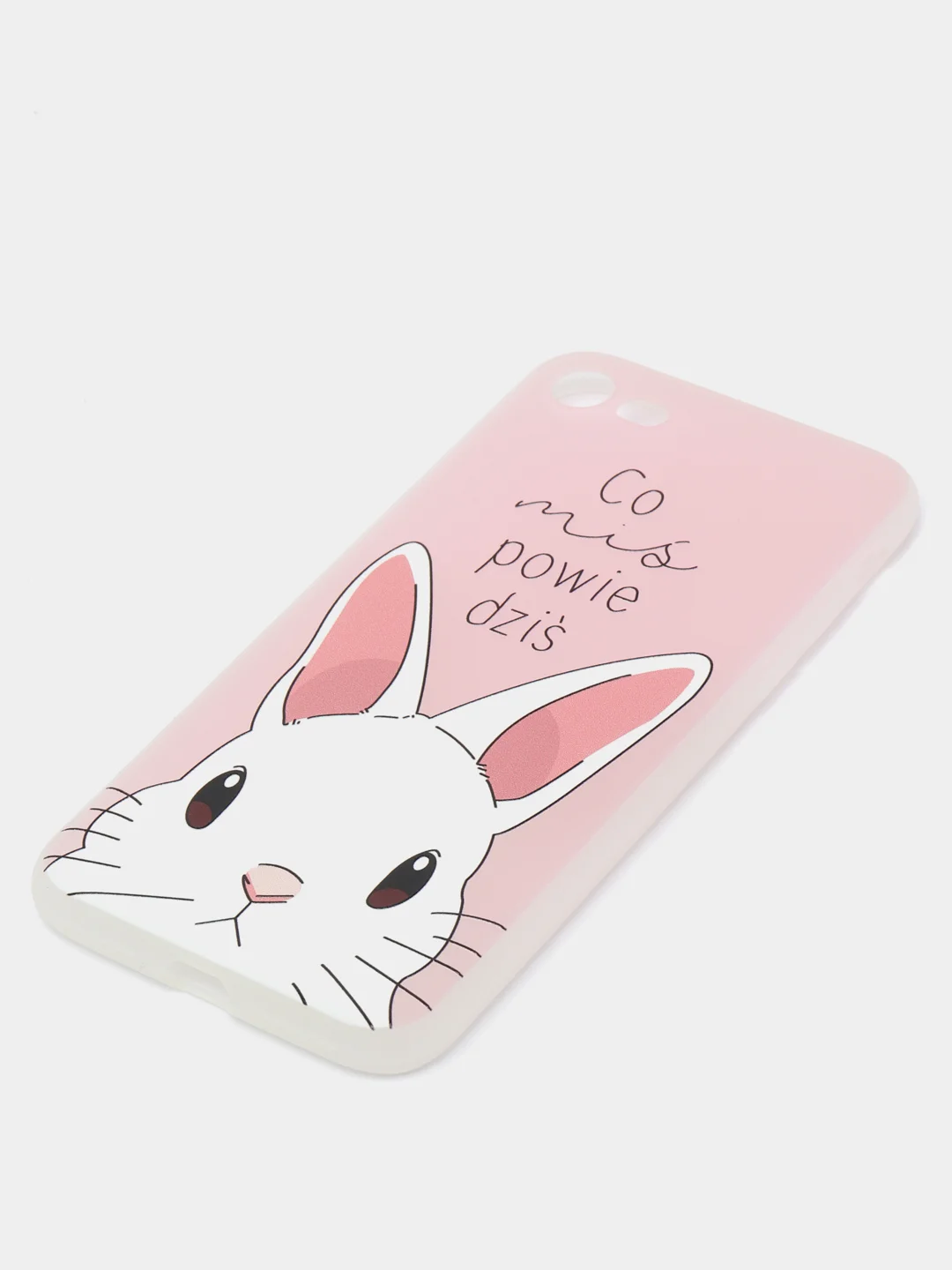 Кораллово-розовый чехол для iPhone 6/6plus, 7-8 / 7-8plus "Животные"