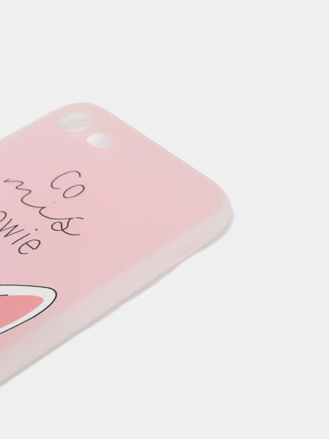 Кораллово-розовый чехол для iPhone 6/6plus, 7-8 / 7-8plus "Животные"