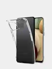 Силиконовый прозрачный чехол на Samsung Galaxy A12, Samsung Galaxy M12