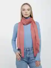 Пудровый платок женский