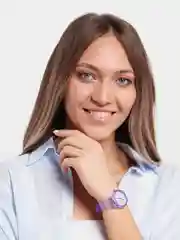 Аметистовый легкие женские наручные часы , тонкие