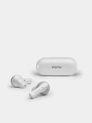 Беспроводные TWS наушники Padmate PaMu Slide Mini+ /M1 Mini (T6C Updated), белые