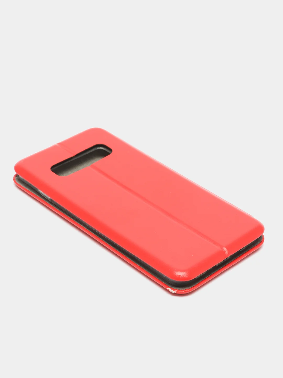 Красный чехол книжка Samsung Galaxy S10, Самсунг Галакси С10