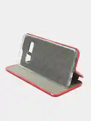 Красный чехол книжка Samsung Galaxy S10, Самсунг Галакси С10