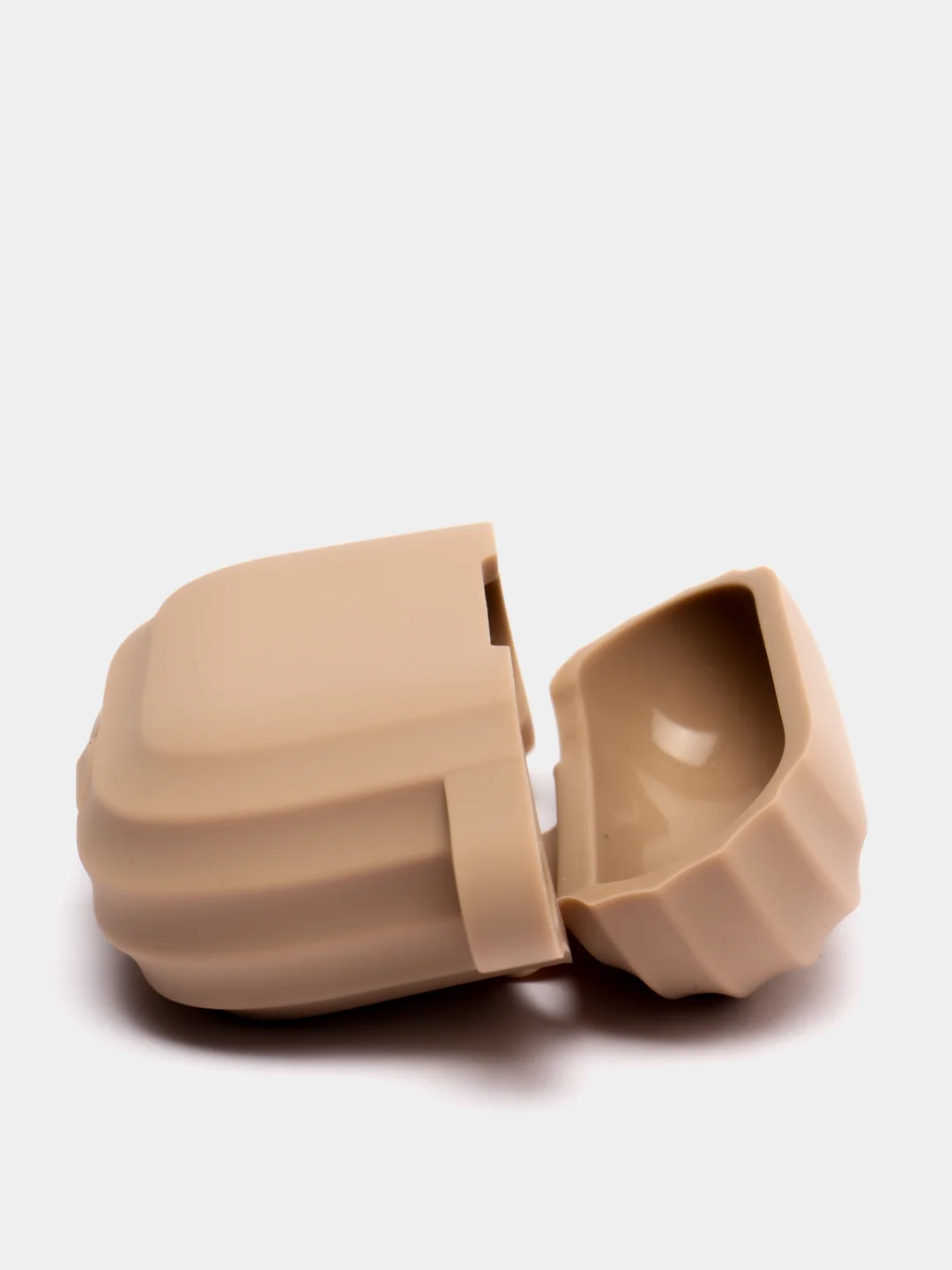 Бежевый силиконовый чехол для наушников AirPods Pro, AirPods Pro 2, AirPods 3