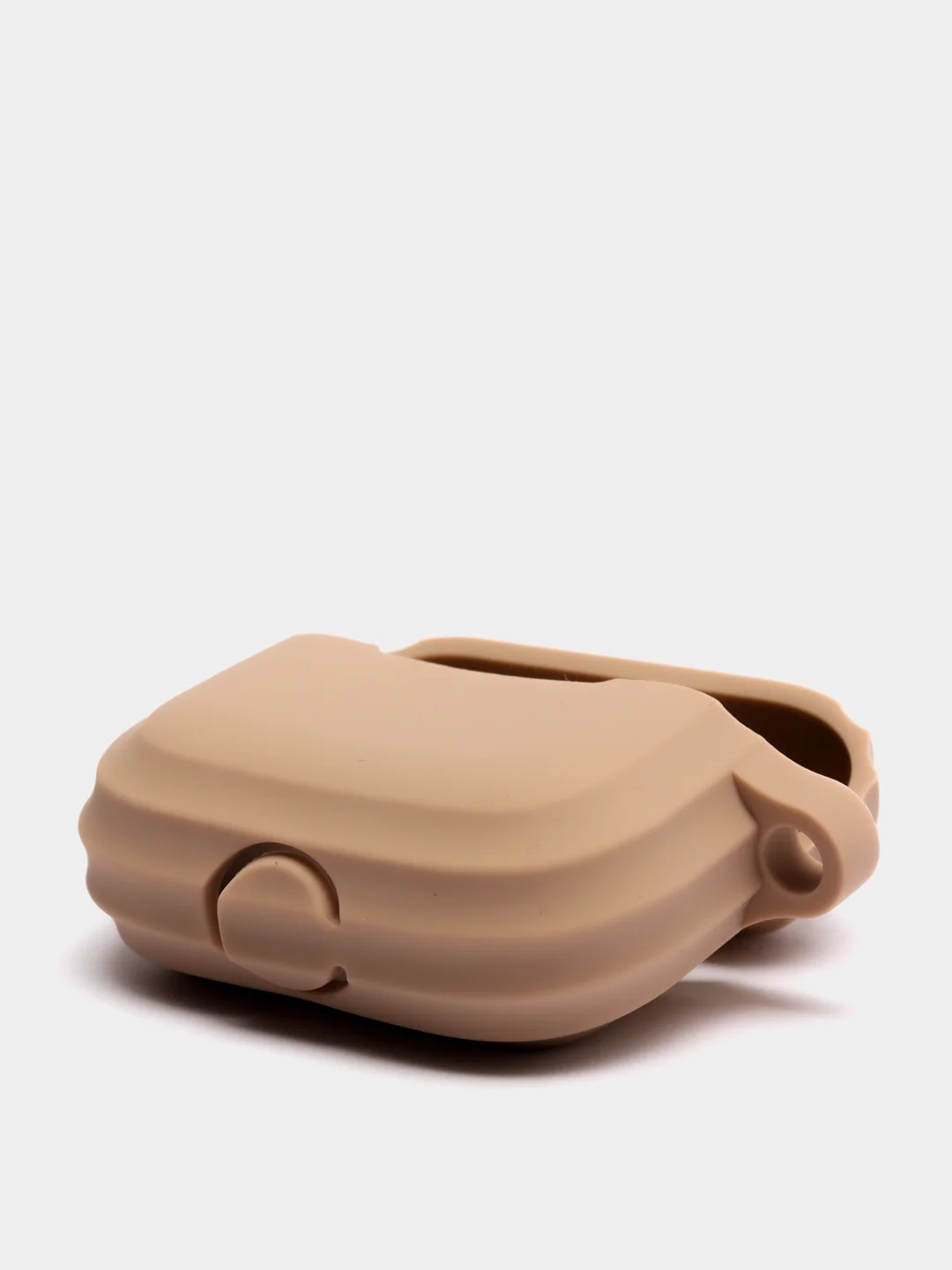 Бежевый силиконовый чехол для наушников AirPods Pro, AirPods Pro 2, AirPods 3