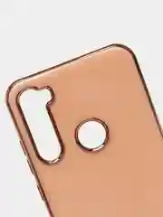 Конфетный чехол Xiaomi Redmi Note 8T цветной, силиконовый, с глянцевой рамкой (Редми Нот 8Т)