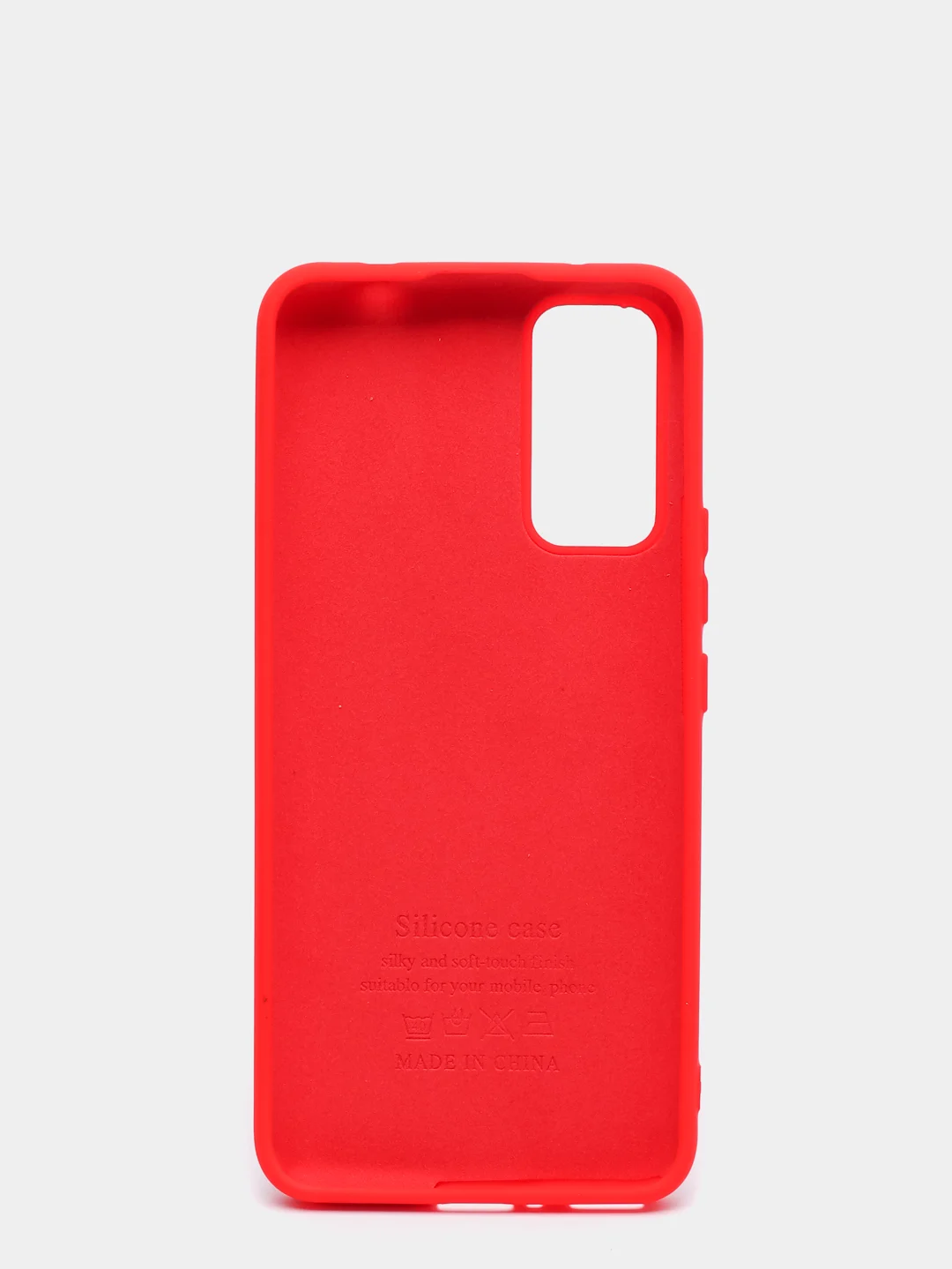 Красный чехол Siliconе Case для Huawei Honor 30 soft touch
