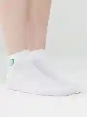 Белый женские носки цветные, с принтом