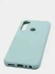 Бирюзовый силиконовый чехол с Soft-touch покрытием Xiaomi Redmi Note 8T
