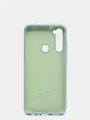 Бирюзовый силиконовый чехол с Soft-touch покрытием Xiaomi Redmi Note 8T