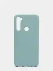 Бирюзовый силиконовый чехол с Soft-touch покрытием Xiaomi Redmi Note 8T