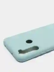 Бирюзовый силиконовый чехол с Soft-touch покрытием Xiaomi Redmi Note 8T
