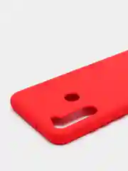 Красный силиконовый чехол с Soft-touch покрытием Xiaomi Redmi Note 8T