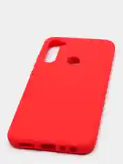 Красный силиконовый чехол с Soft-touch покрытием Xiaomi Redmi Note 8T