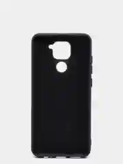 Черный чехол Siliconе Case для Xiaomi Redmi Note 9, Redmi 10X 4G soft touch