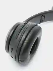 Черный беспроводные Bluetooth наушники с кошачьими светящимися ушами