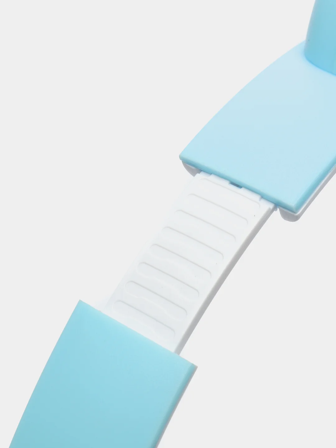 Светло-синий беспроводные Bluetooth наушники с кошачьими светящимися ушами