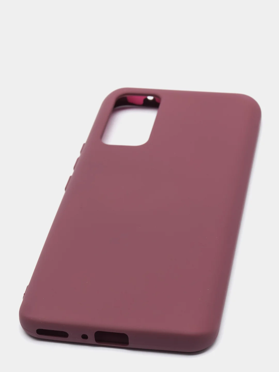 Тёмно-бордовый чехол Siliconе Case для Huawei Honor 30 soft touch