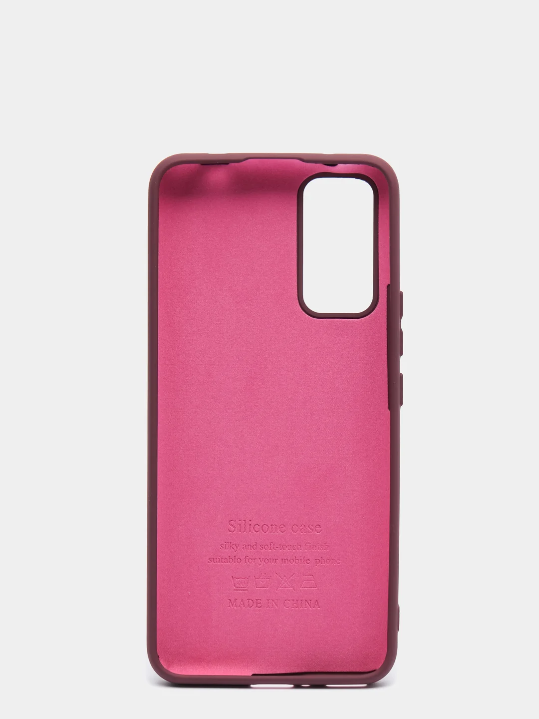 Тёмно-бордовый чехол Siliconе Case для Huawei Honor 30 soft touch