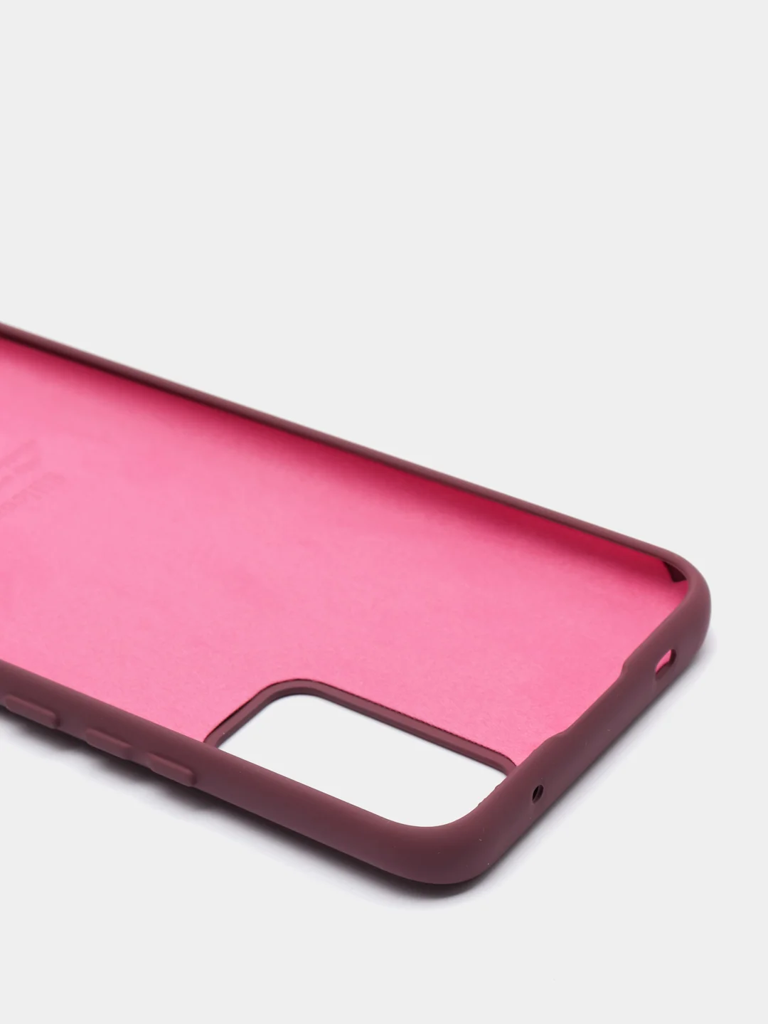 Тёмно-бордовый чехол Siliconе Case для Huawei Honor 30 soft touch