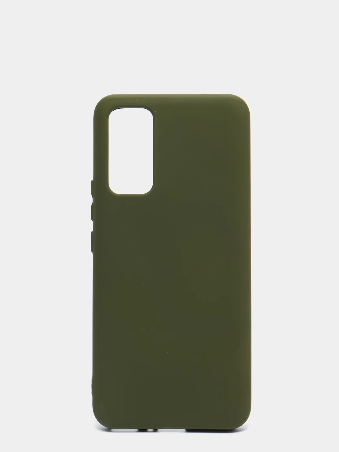 Зелёный хаки чехол Siliconе Case для Huawei Honor 30 soft touch